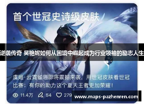 逆袭传奇 吴艳妮如何从困境中崛起成为行业领袖的励志人生